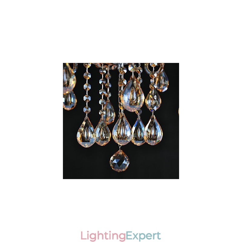 Chandelier Crystal Traditional Classic Glass 6 Light