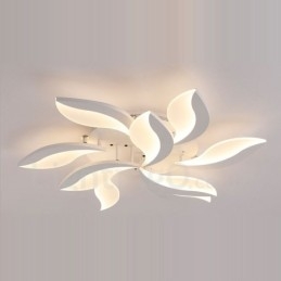 9 Light Modern Contemporary Integrated 68W Chandelier