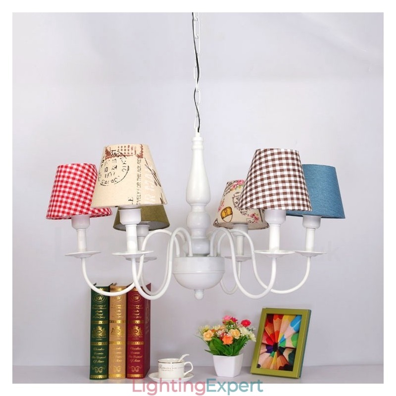 Traditional Classic Integrated Metal Chandelier