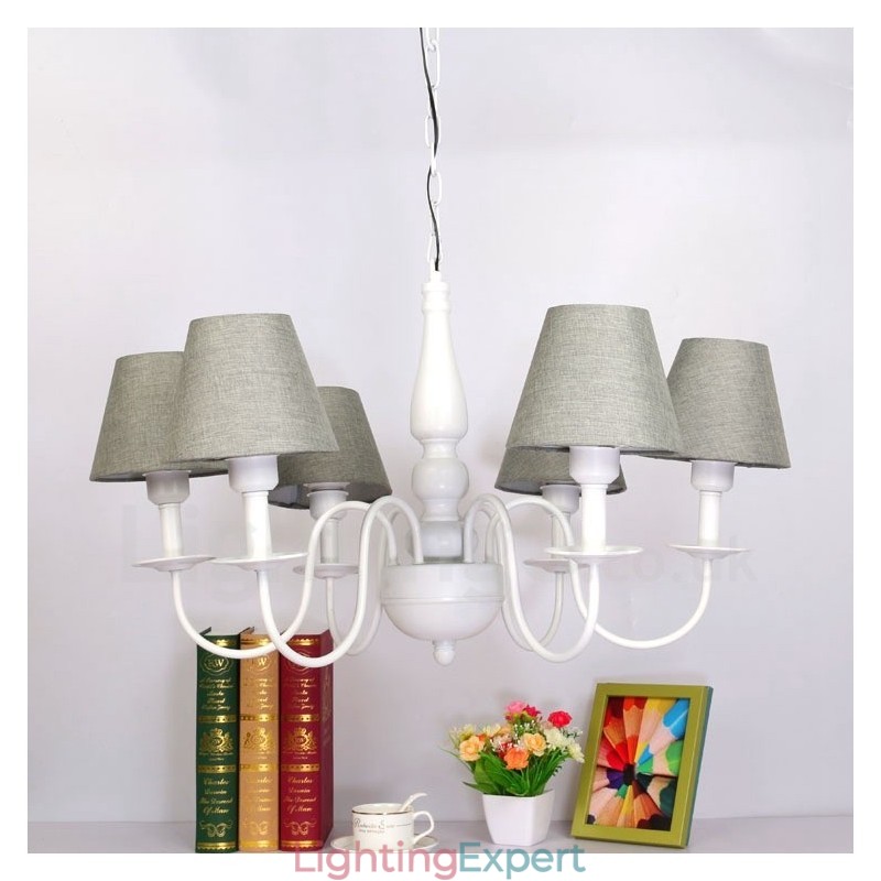 Traditional Classic Integrated Metal Chandelier