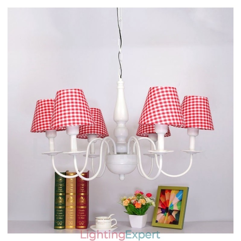 Traditional Classic Integrated Metal Chandelier