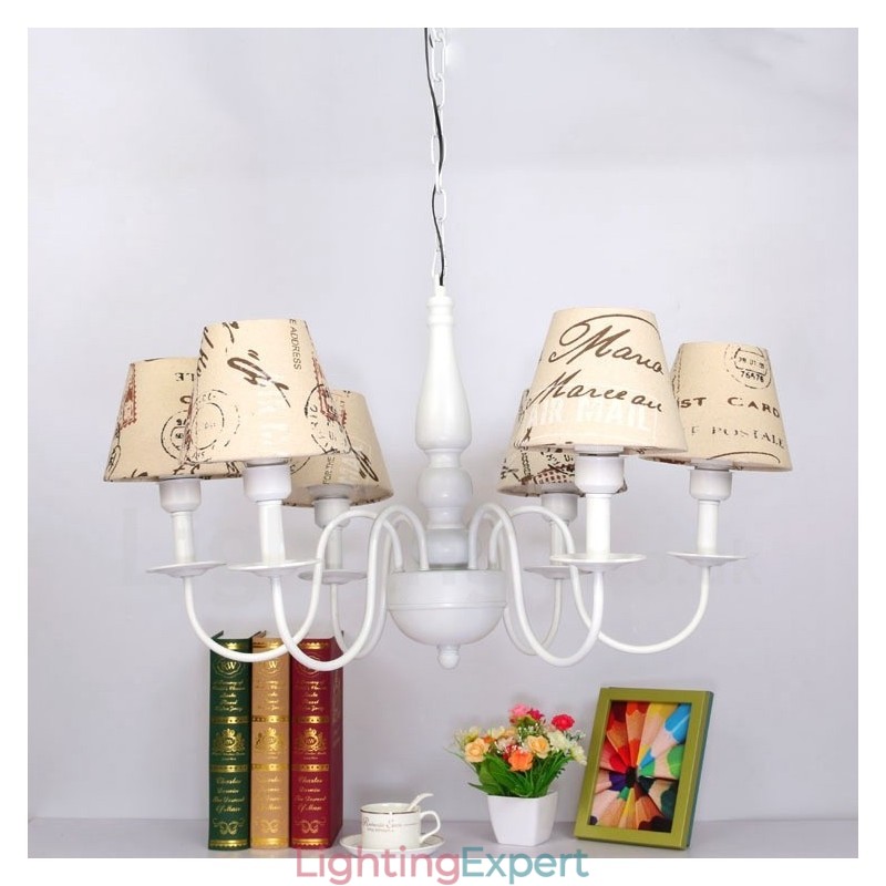 Traditional Classic Integrated Metal Chandelier