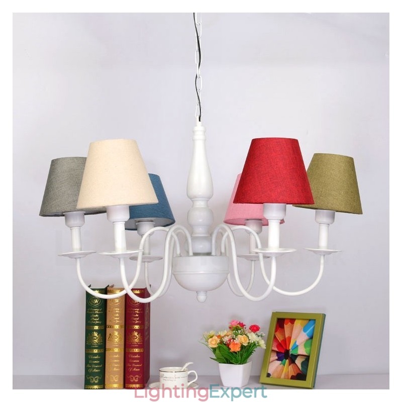 Traditional Classic Integrated Metal Chandelier