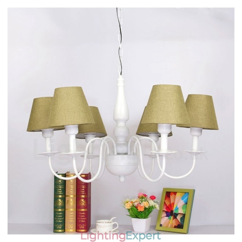 Traditional Classic Integrated Metal Chandelier