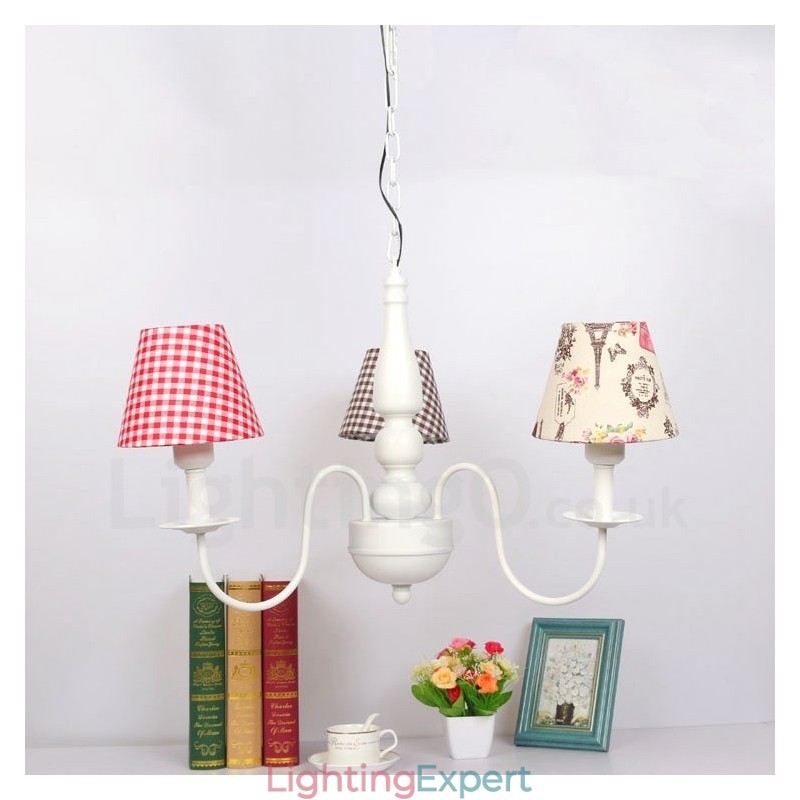 Traditional Classic Integrated Metal Chandelier