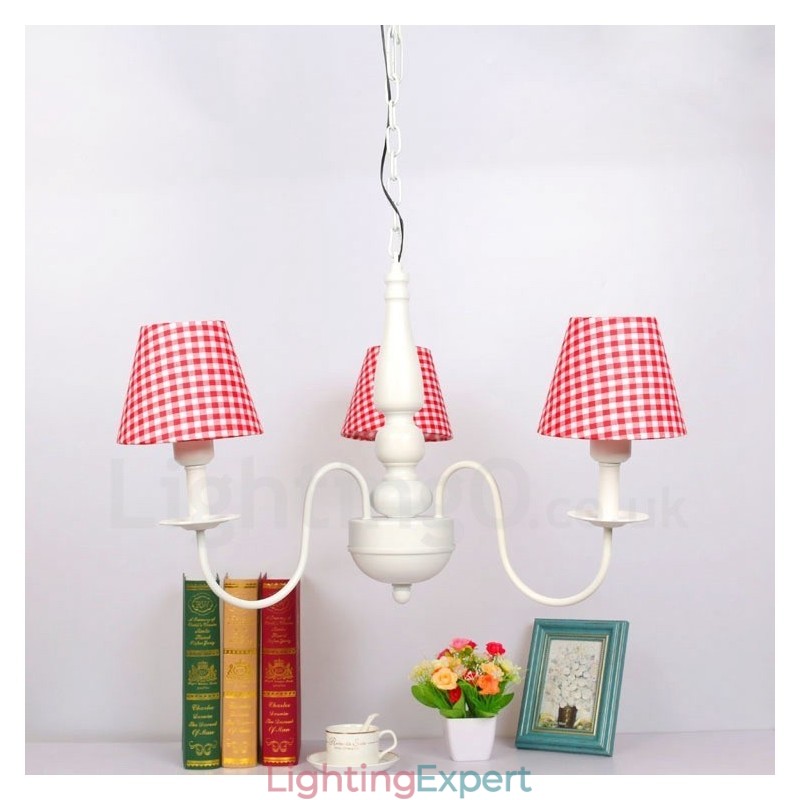 Traditional Classic Integrated Metal Chandelier