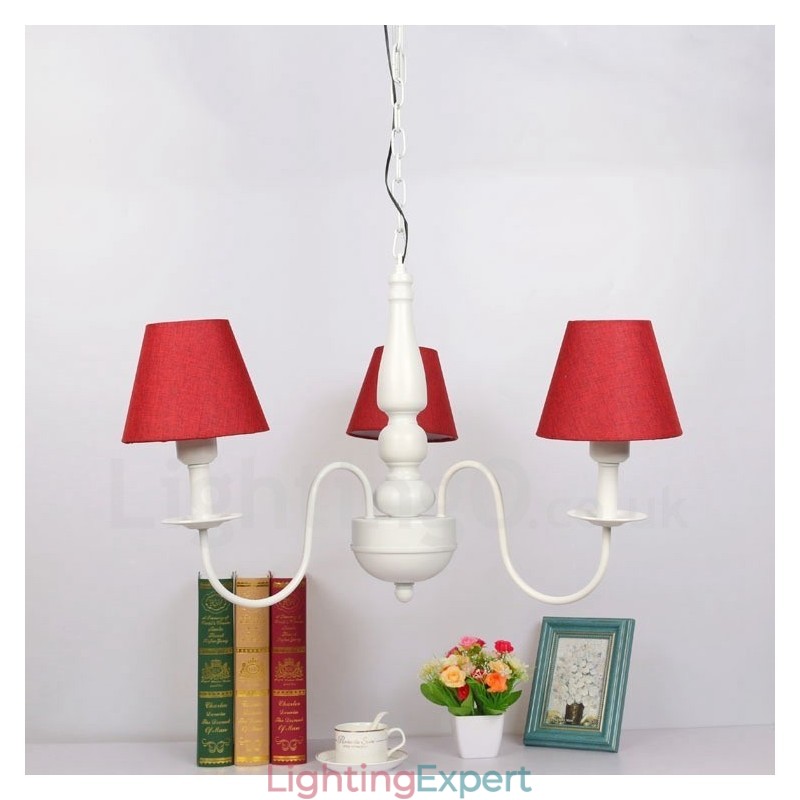 Traditional Classic Integrated Metal Chandelier