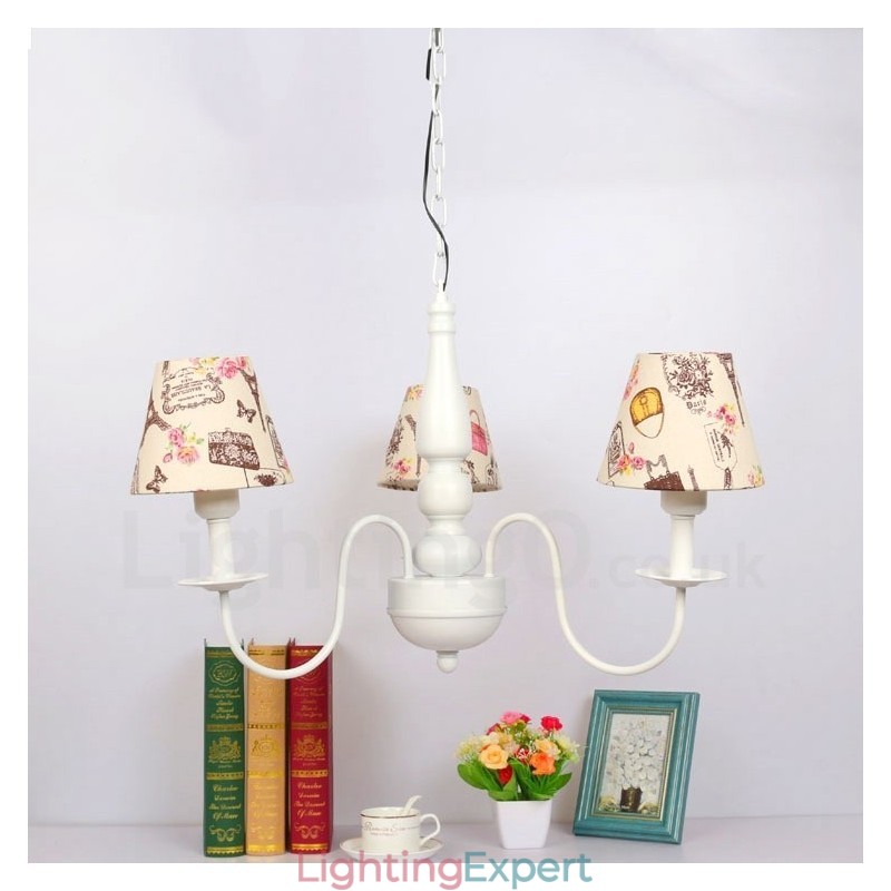 Traditional Classic Integrated Metal Chandelier