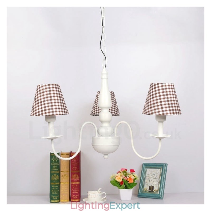 Traditional Classic Integrated Metal Chandelier