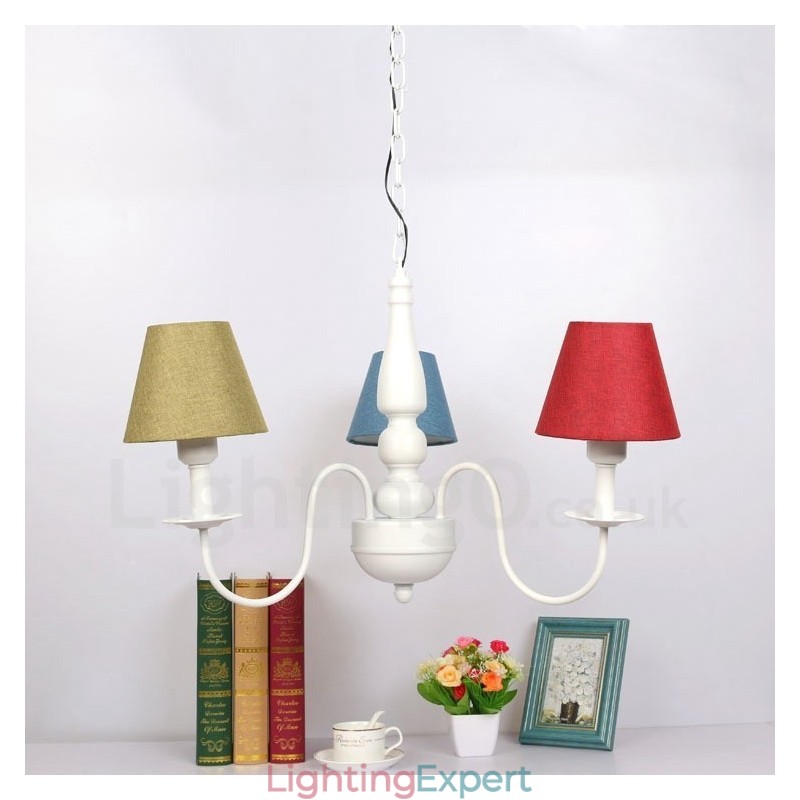 Traditional Classic Integrated Metal Chandelier
