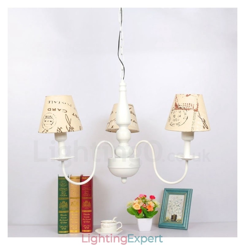Traditional Classic Integrated Metal Chandelier