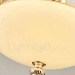 8 Light Traditional Classic Integrated Metal Chandelier