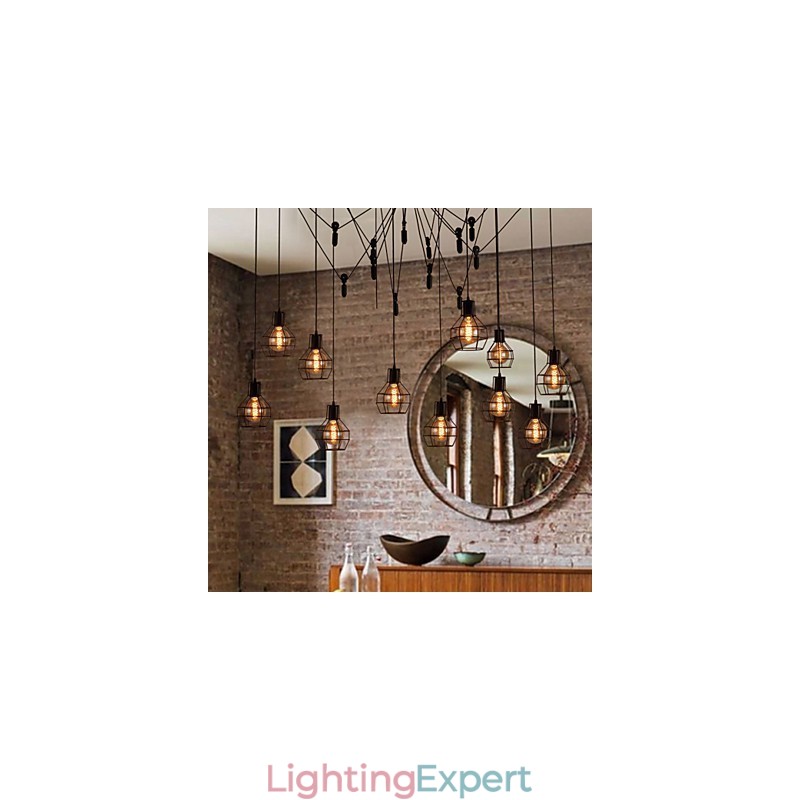 Creative American Style 12 Light Pendant