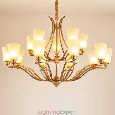 15 Light Rustic Lodge Integrated Metal Chandelier 15 Light Rustic Lodge Integrated Metal Chandelier