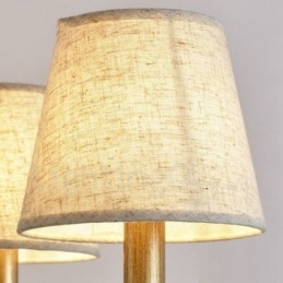 6 Light Rustic Lodge Integrated Metal Chandelier