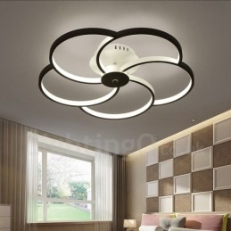 5 Light Modern Contemporary Integrated Metal Chandelier