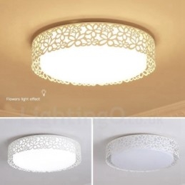 Modern Contemporary Integrated Metal Flush Mount Light