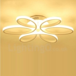 Modern Contemporary Integrated Flush Mount Light
