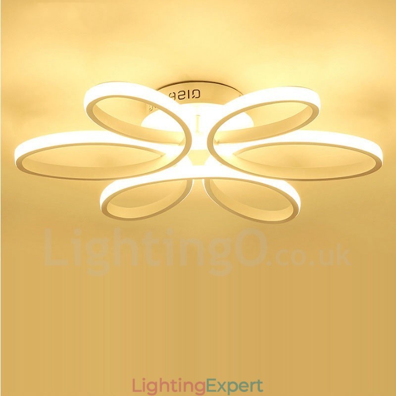 Modern Contemporary Integrated Flush Mount Light