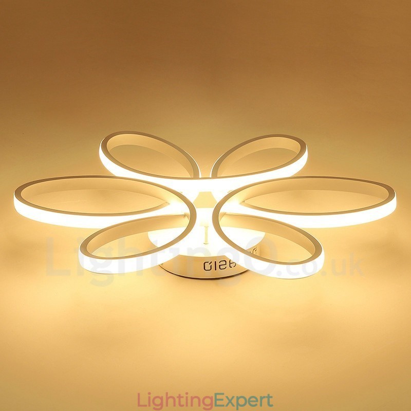 Modern Contemporary Integrated Flush Mount Light