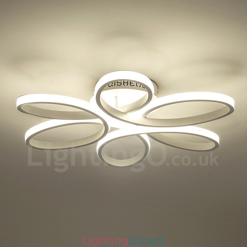Modern Contemporary Integrated Flush Mount Light