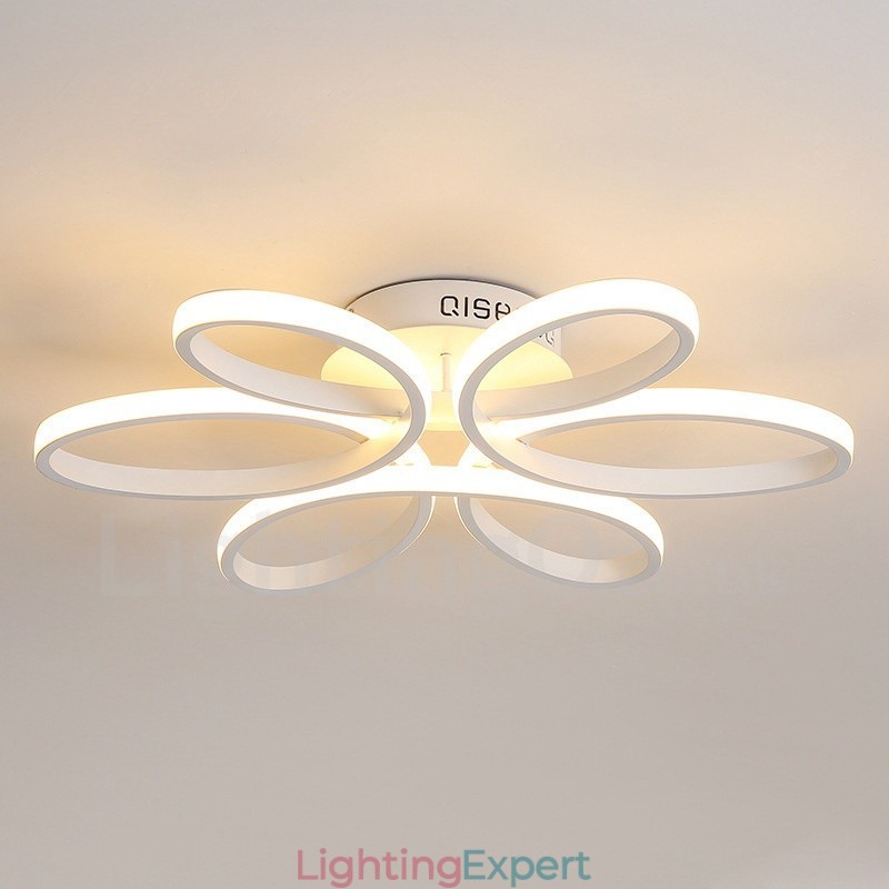 Modern Contemporary Integrated Flush Mount Light