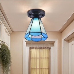 Mediterranean Style Integrated Flush Mount Light