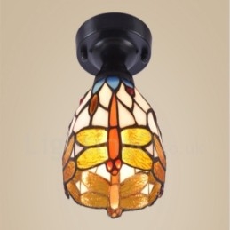 Mediterranean Style Integrated Flush Mount Light