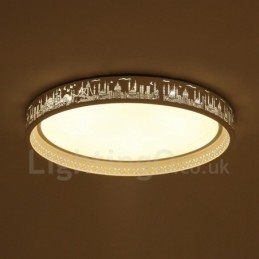 Modern Contemporary Integrated Metal Flush Mount Light