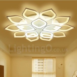 15 Light Modern Contemporary Integrated Flush Mount Light