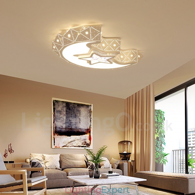Modern Contemporary Integrated Flush Mount Light
