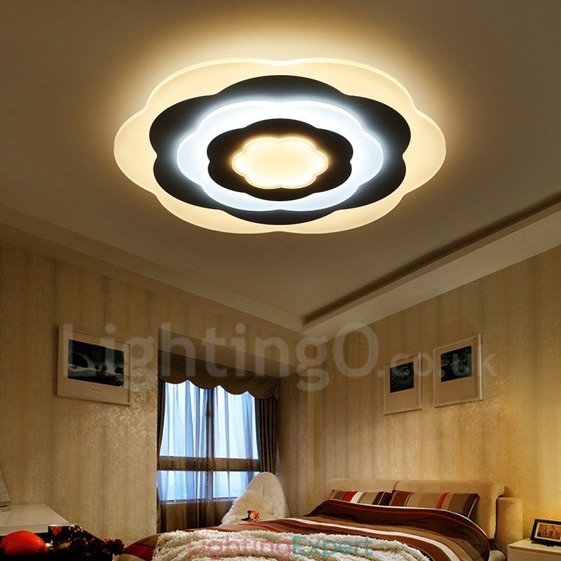 Modern Contemporary Integrated Flush Mount Light