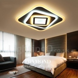 Modern Contemporary Integrated Flush Mount Light