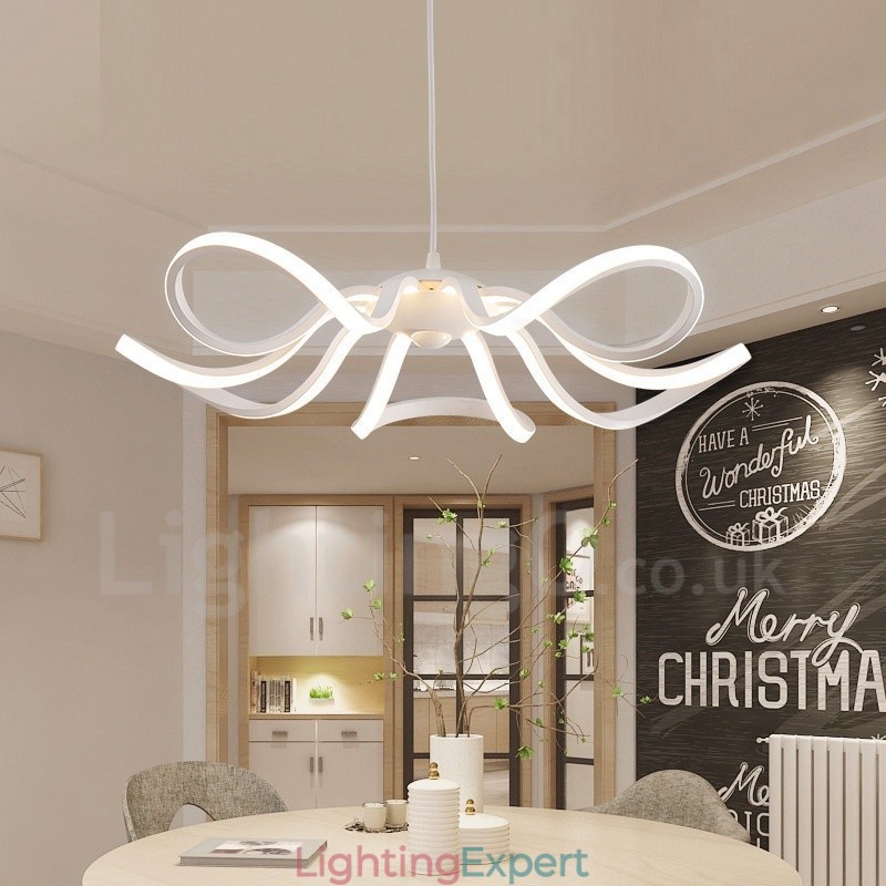 Modern Contemporary Integrated Metal Flush Mount Light