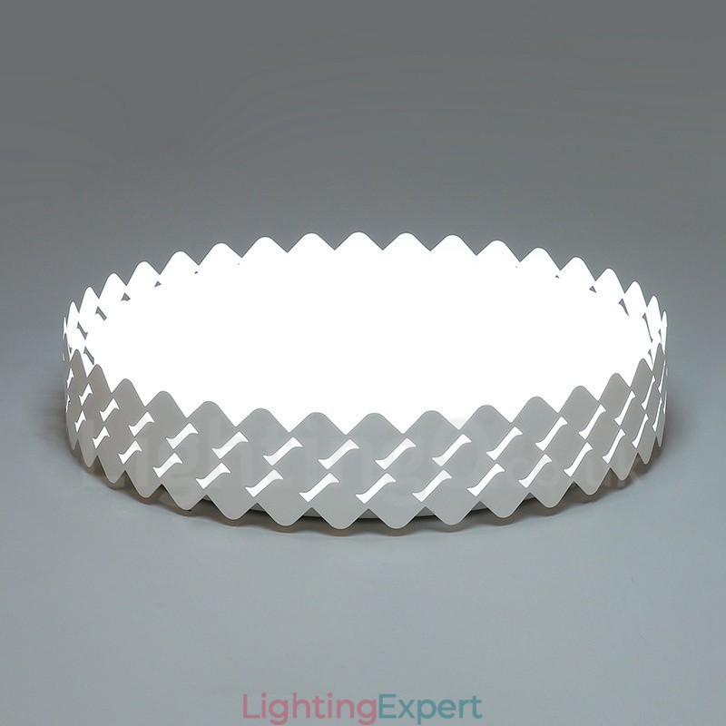 Modern Contemporary Integrated Metal Flush Mount Light