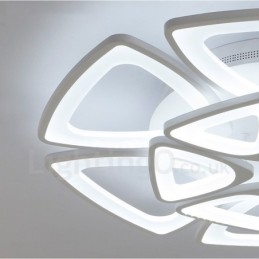 12 Light Modern Contemporary Integrated Flush Mount Light