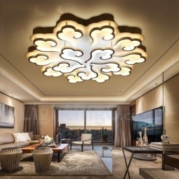 15 Light Modern Contemporary Integrated 1Flush Mount Light