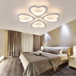 4 Light Modern Contemporary Integrated Flush Mount Light