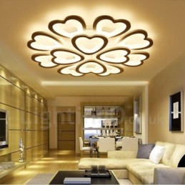 12 Light Modern Contemporary Integrated Flush Mount Light