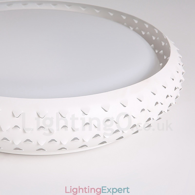Modern Contemporary Integrated Metal Flush Mount Light