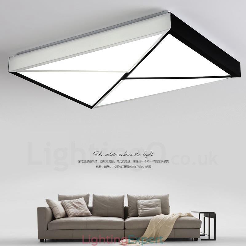Modern Contemporary Integrated Flush Mount Light