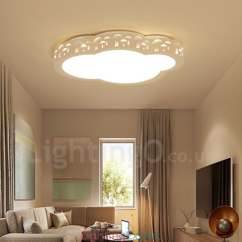 Modern Contemporary Integrated Flush Mount Light