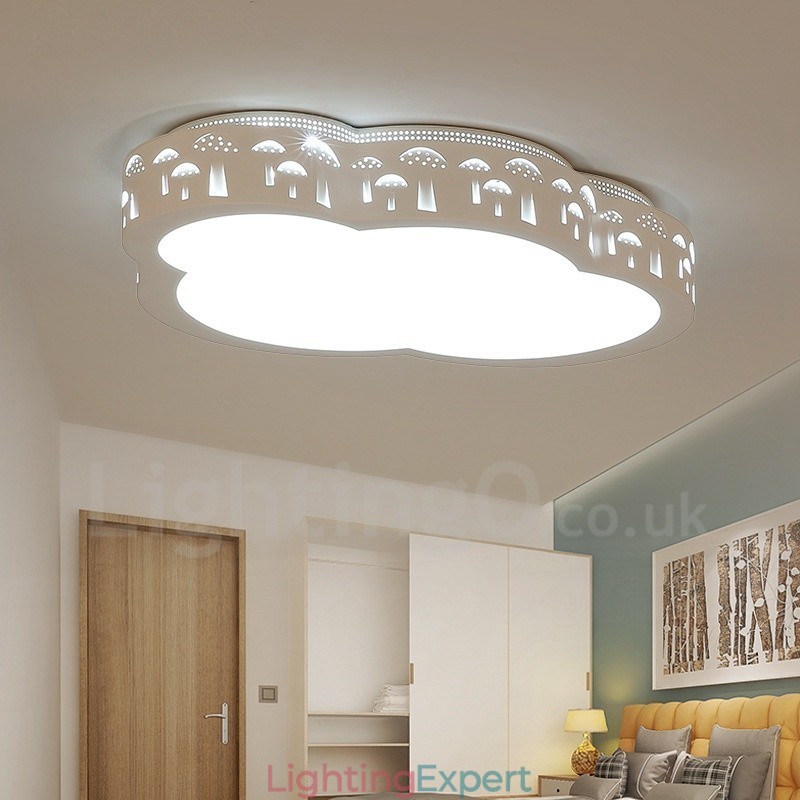 Modern Contemporary Integrated Flush Mount Light