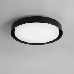 Modern Contemporary Integrated Metal Flush Mount Light
