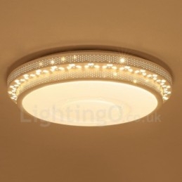 Modern Contemporary Integrated Metal Flush Mount Light