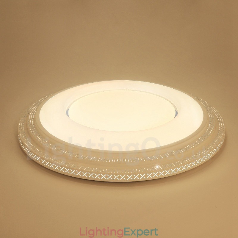 Modern Contemporary Integrated Metal Flush Mount Light