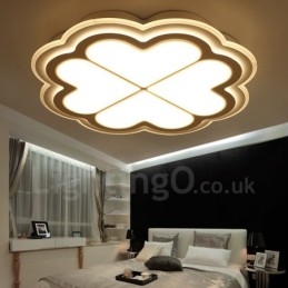 Modern Contemporary Integrated Metal Flush Mount Light