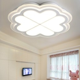Modern Contemporary Integrated Metal Flush Mount Light