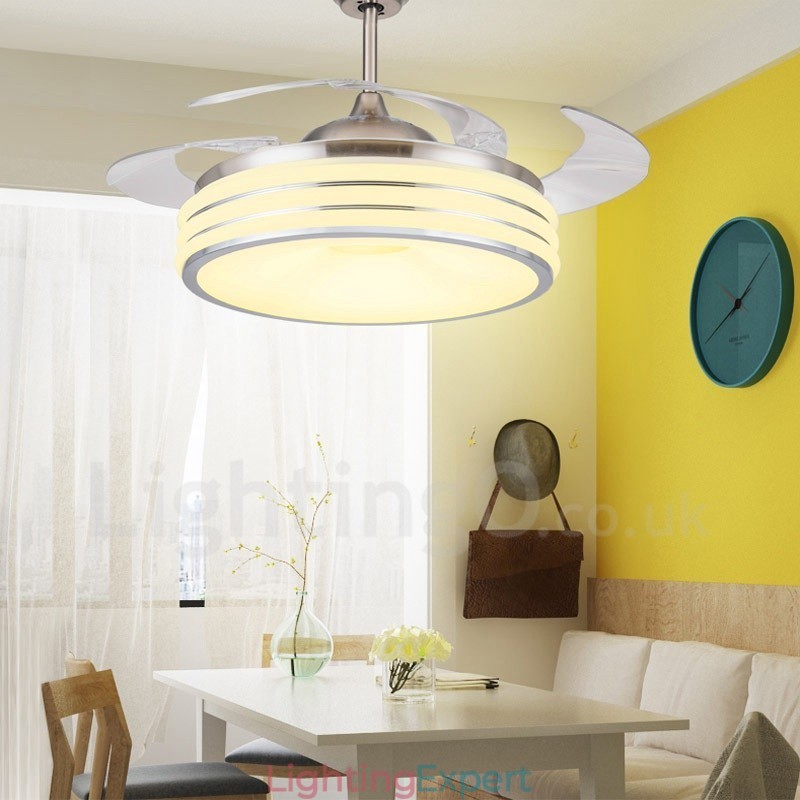 Modern Contemporary Invisible Ceiling Fan Ceiling Fans