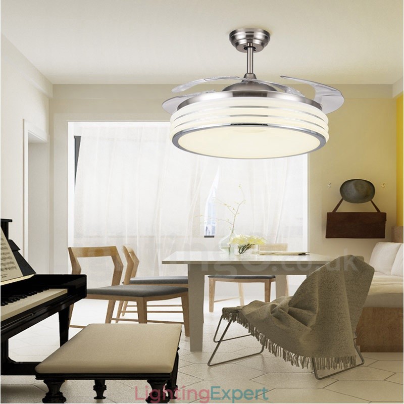 Modern Contemporary Invisible Ceiling Fan Ceiling Fans
